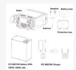 FCS PRC-117G UV DUAL BAND Hi-Power CNC Aluminum Shell HARRIS Radio 20W Full Set - Image 11