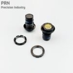 PRN 19PIN Male Mating connector W/Screw nut for Harris AN/PRC-163 Radio ITT Type