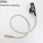 PRN INVISIO V60 V50 V Series PTT Downlead Adapter cable For Motorola XTS5000 TAN