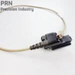 PRN INVISIO V60 V50 V Series PTT Downlead Adapter cable For Motorola XTS5000 TAN - Image 4