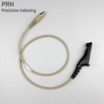 PRN INVISIO V50 V60 V Series PTT Downlead Adapter cable For Motorola APX TAN - Image 3