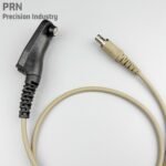 PRN INVISIO V50 V60 V Series PTT Downlead Adapter cable For Motorola APX TAN - Image 6