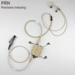 PRN INVISIO V50 V60 V Series PTT Downlead Adapter cable For Motorola APX TAN - Image 8